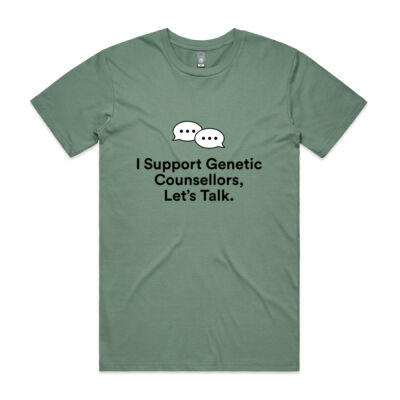 Men's tshirt speech bubble support design Thumbnail